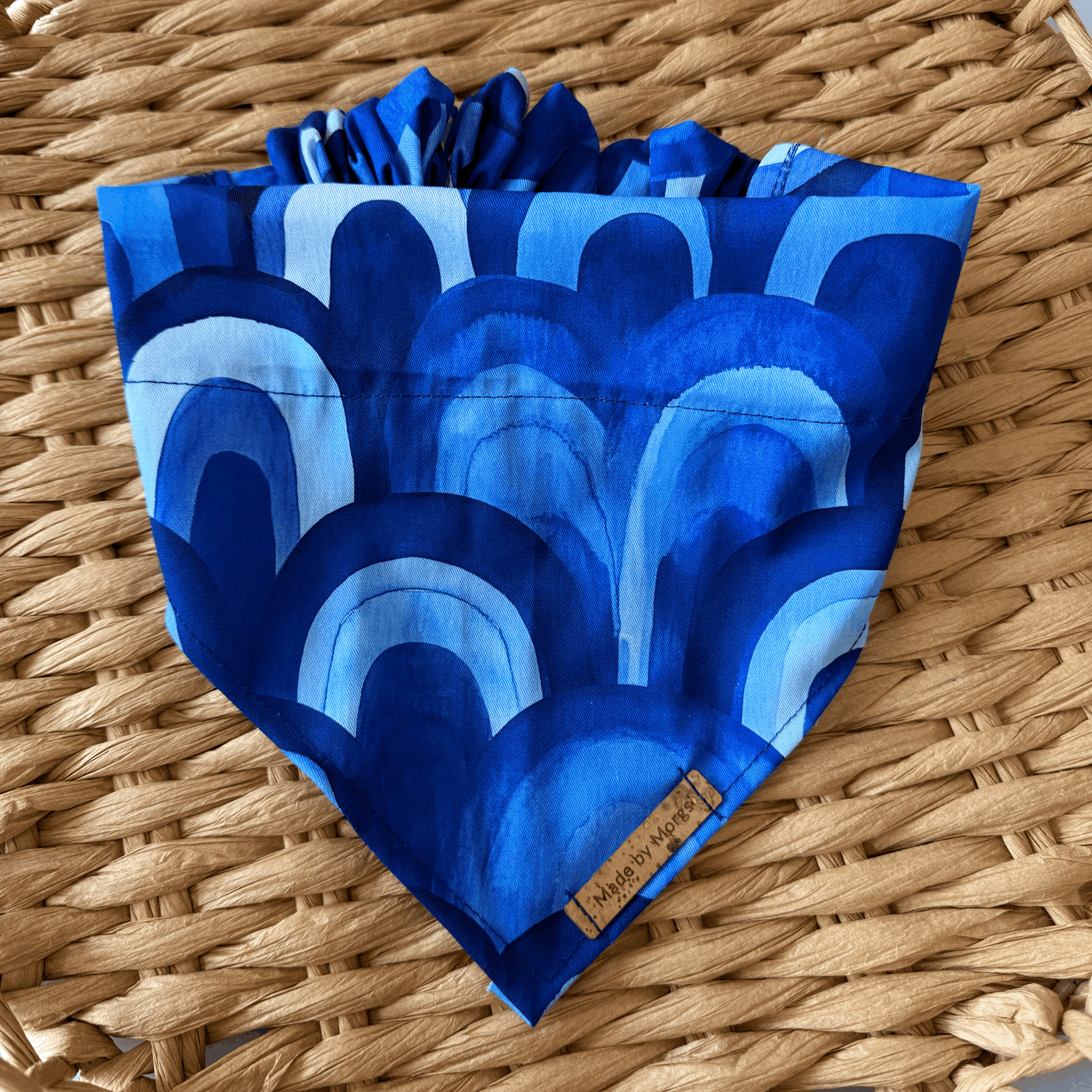 Blue Rainbow Bandana