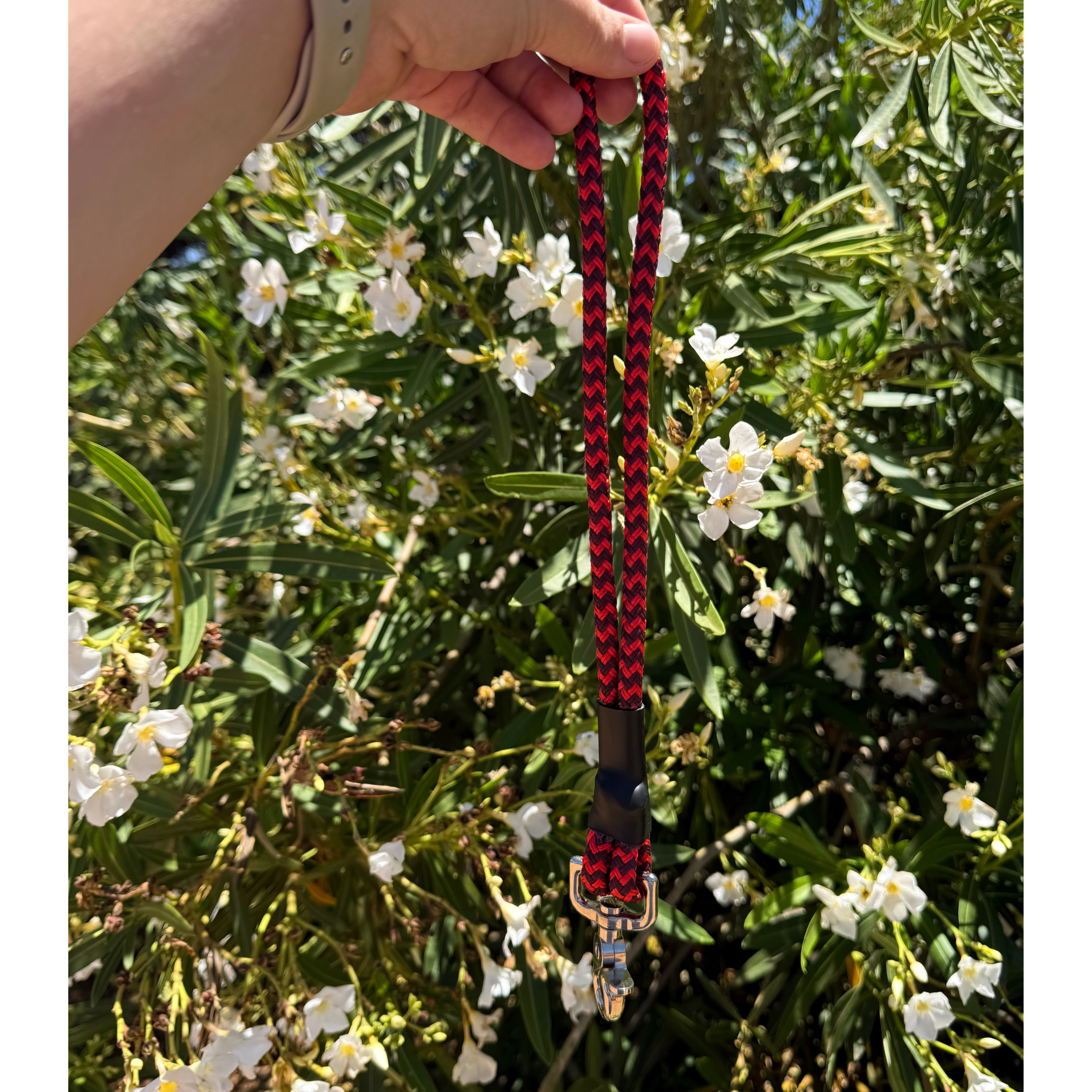 Rope Traffic Handle - Maroon & Red