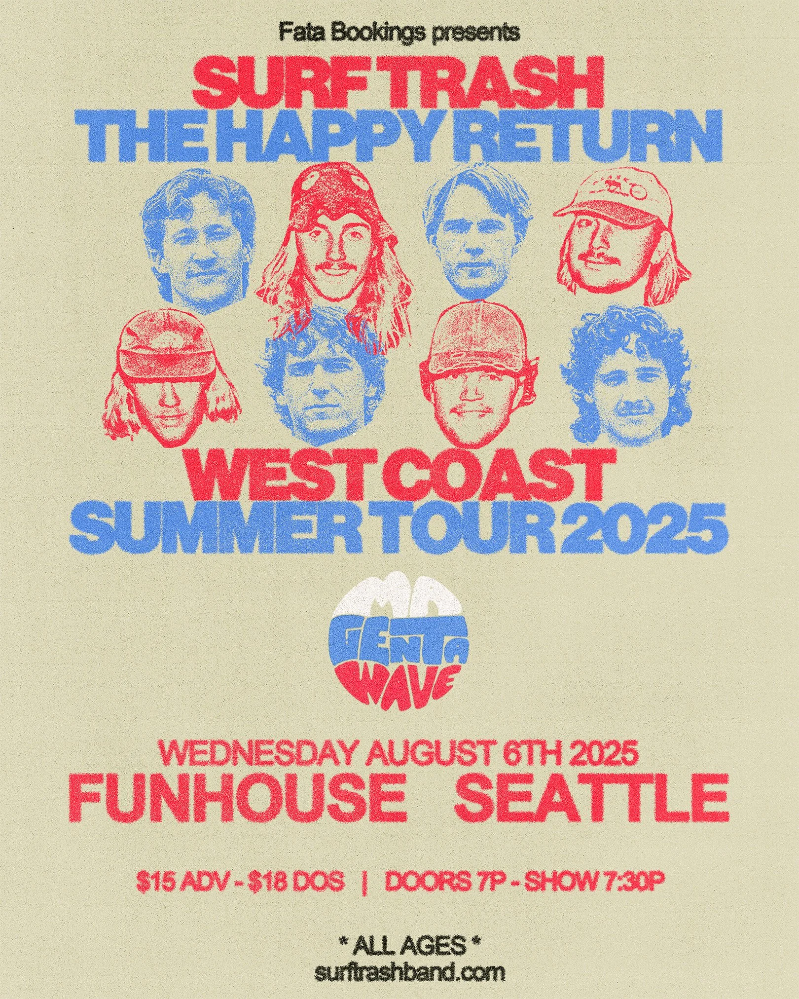 MW @ Funhouse w/ Surf Trash @ The Happy Return