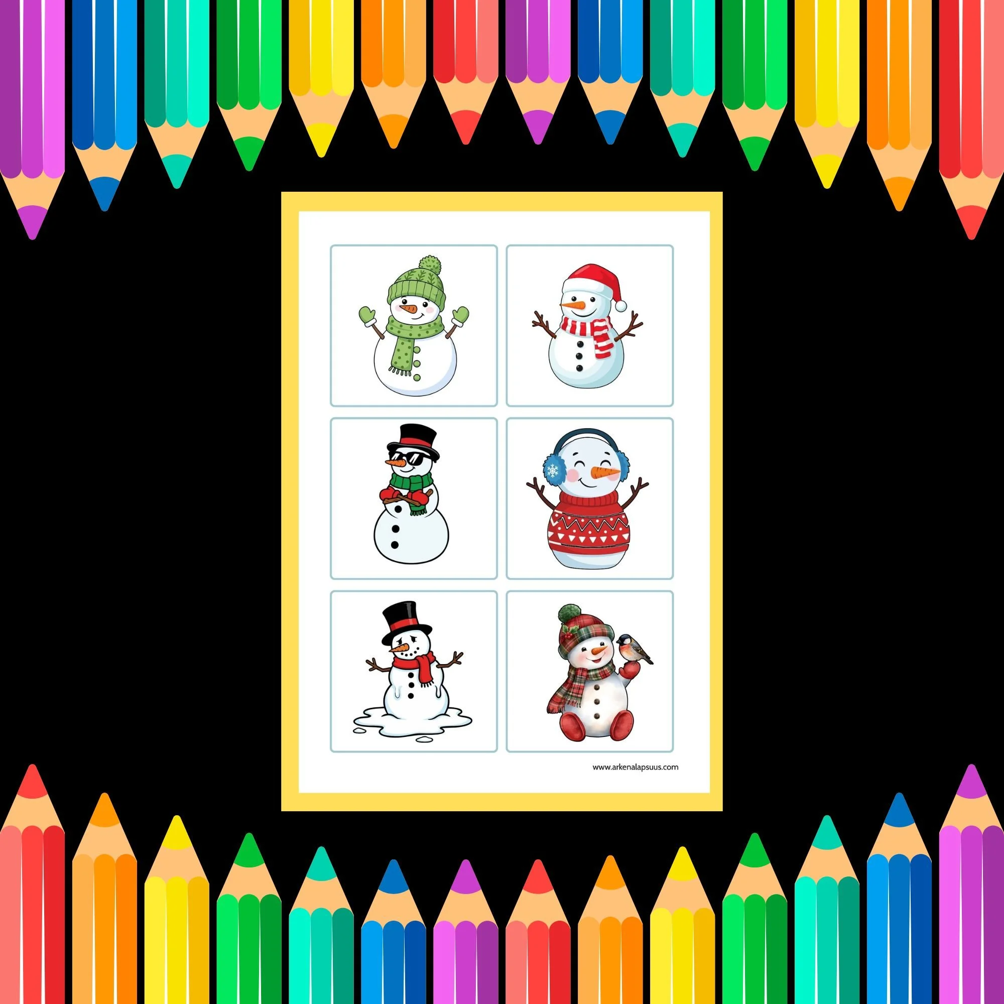 L niin kuin lumiukot 