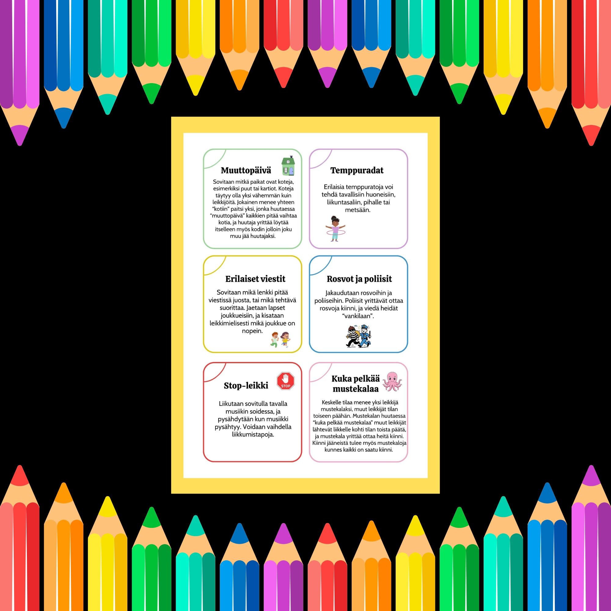 Liikuntaleikkikortit