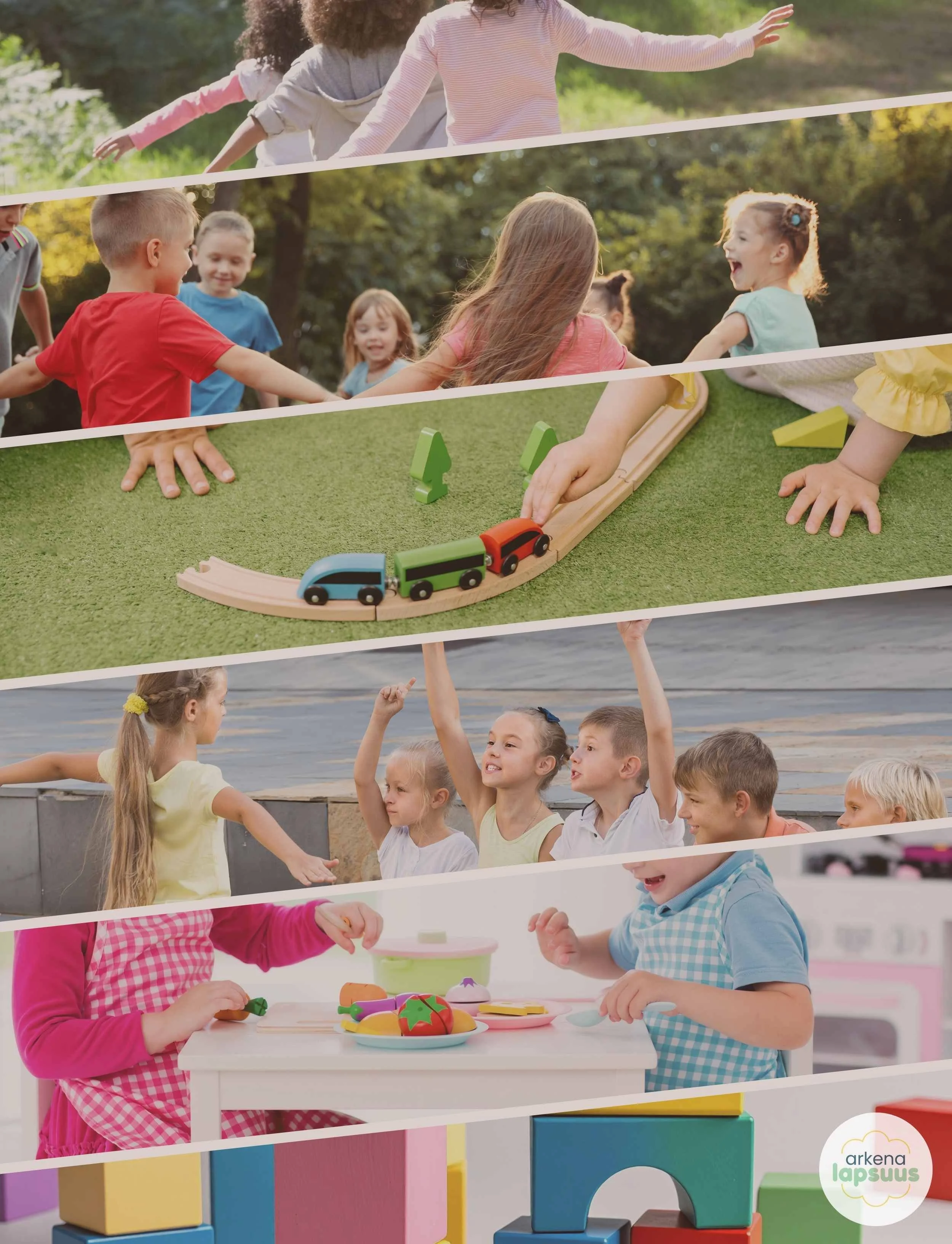 Leikkejä päiväkotiin: 20 leikkiä eri tilanteisiin