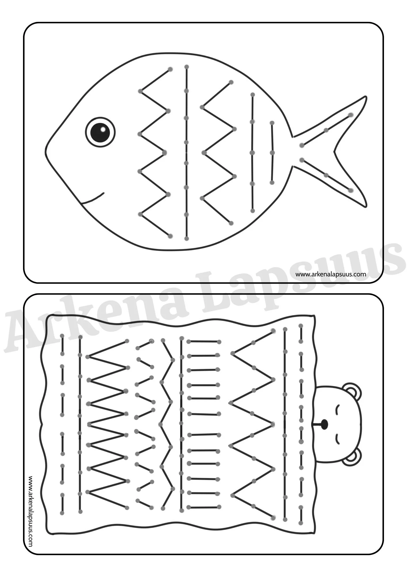 Ompelukuvia lapsille