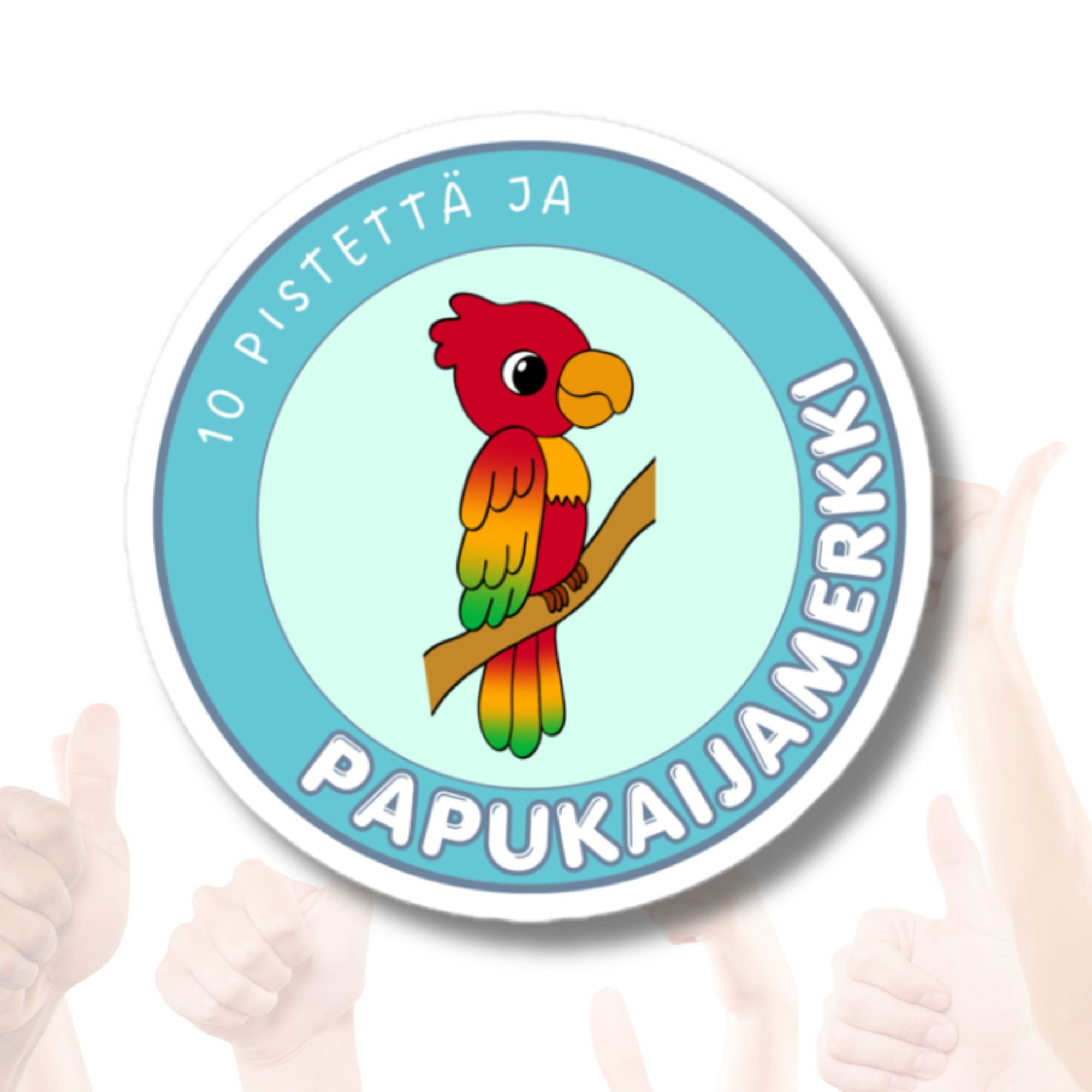 10 pistettä ja papukaijamerkki -vinyylitarra