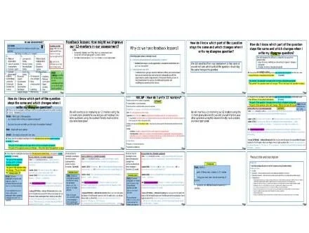 AQA GCSE Sociology Assessment & Feedback lesson (12 mark focus) - Education Unit & Family (T1-3)