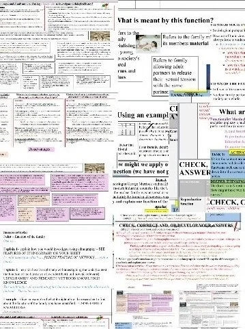 AQA GCSE Sociology: Family- Marxist functions of the family (Zaretsky ...
