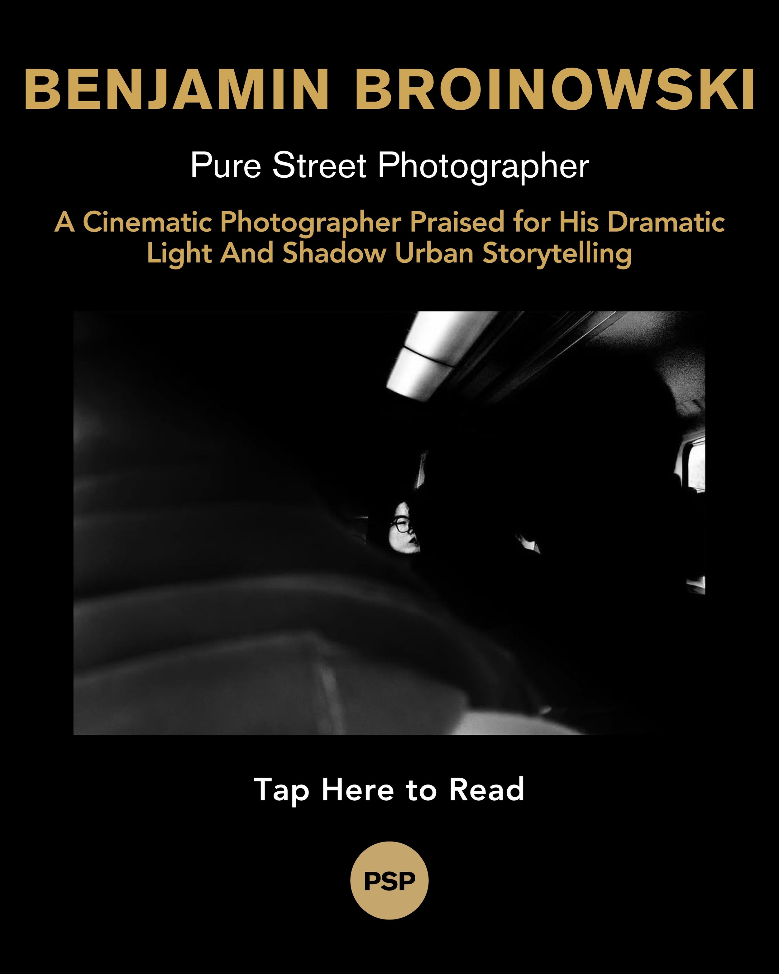 Benjamin broinowski street photographer