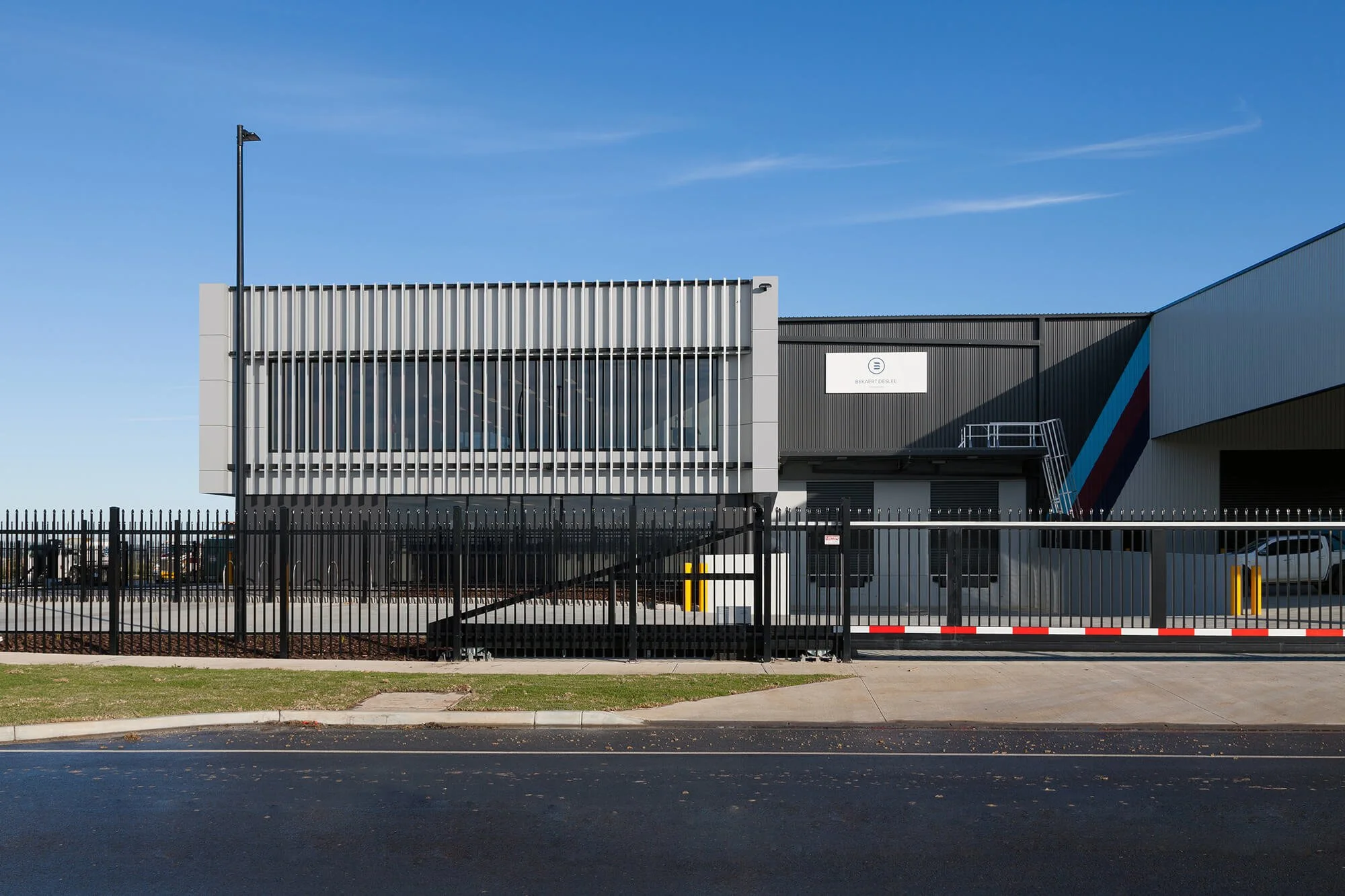 8 Endeavour Road - new warehouse facility at ESR Enterprise Industry Park (view from road)