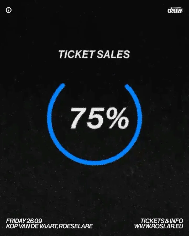 Keep calm? Nah. This is not that kind of night. ❤️&zwj;🔥

Tickets are going hard, get yours before they&rsquo;re gone. 
&rarr; Tickets (roslar.eu, link in bio) &rarr; Fri. 26 September (17:00&ndash;01:00) &rarr; Line-up: @vaemilija, @mirage__id B2B 