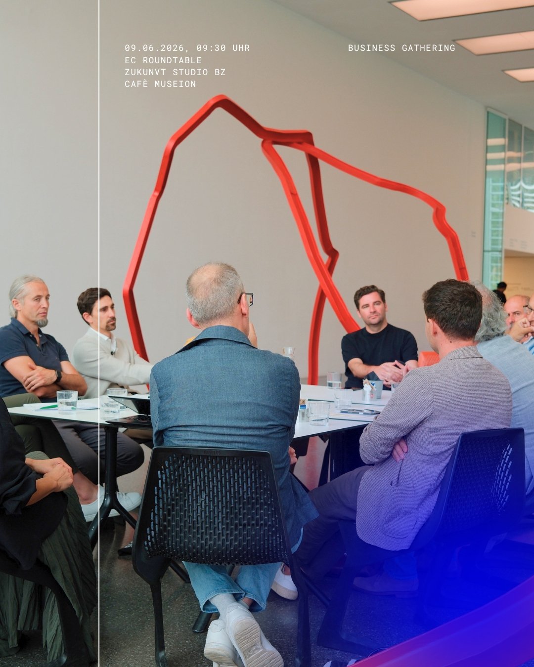 It wasn't a conference and it wasn't "networking": It was something simpler and, for that reason, rarer, at least in our local environment.

A round-table with some of South Tyrol's most recognisable companies, hosted between our creative S