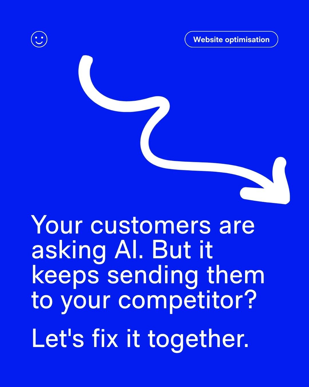 People ask AI for answers, but your brand is not in them.
Consumers actively use ChatGPT, Claude, or Gemini, but your website is not cited, and the recommendation goes to a competitor. It happens quietly, and you don't perceive it.
It all starts with