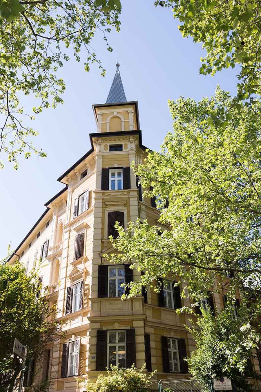 Studio space zukunvt, proprio accanto a Museion a Bolzano