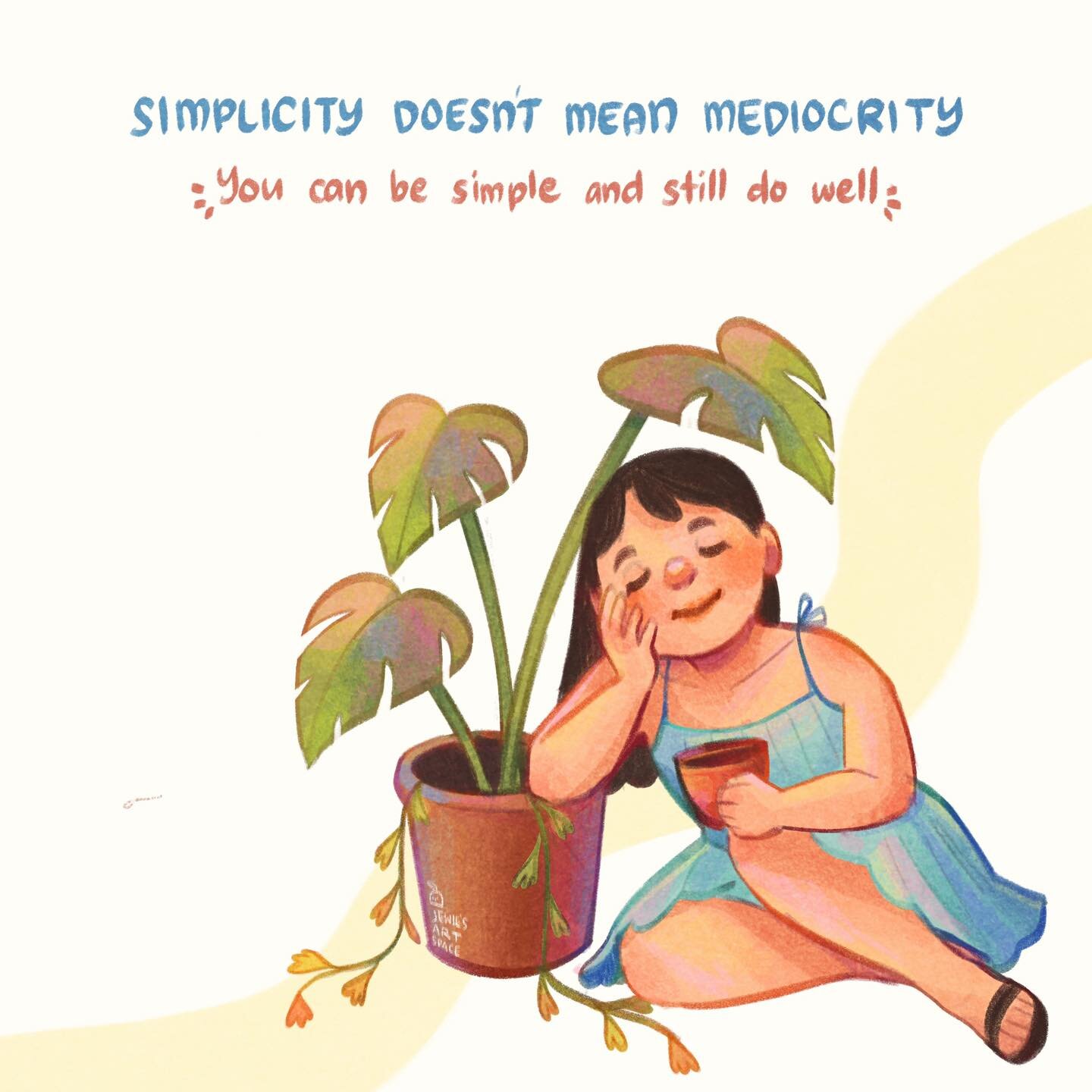 This is a little thought I shared with my newsletter friends at the start of March. 💛

&ldquo;For the longest time, I thought to be simple means to be mediocre.
I thought choosing a life of simplicity means choosing a life of &lsquo;eh.&rsquo;
 
But