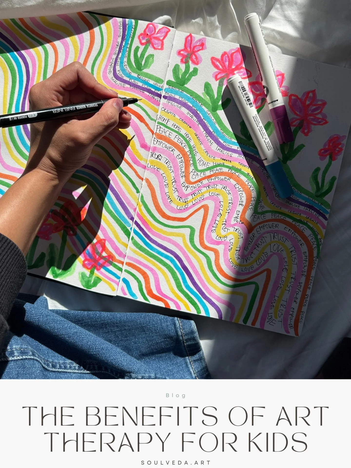Have you ever tried art therapy with your kids?

Recently I had an unplanned art session with the children of our friends. And I realised that sometimes the most meaningful therapeutic moments are not planned.

We tried neurographic art&mdash;a simpl