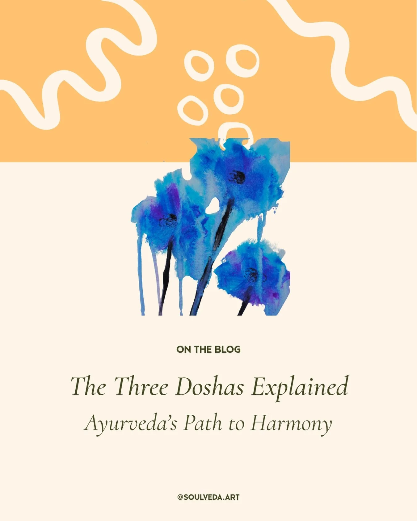 The Doshas are delicate. 
Like a flower, you have to understand what they need in order to keep them healthy and alive and thriving. A little bit too much or too little of sun, wind, water, soil&hellip; will affect their wellbeing.

In my next worksh