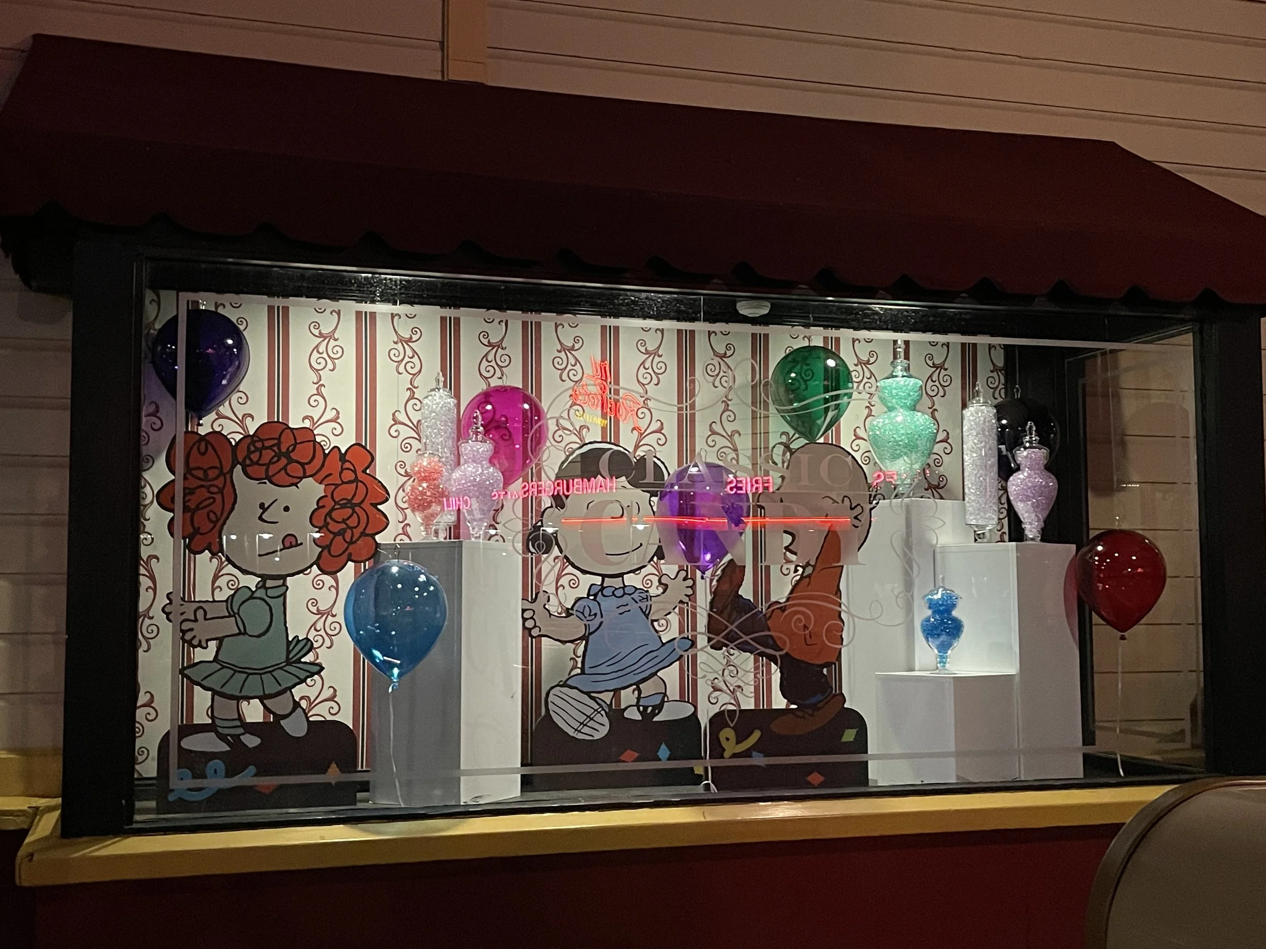 Designed Peanuts Celebration Window 2023