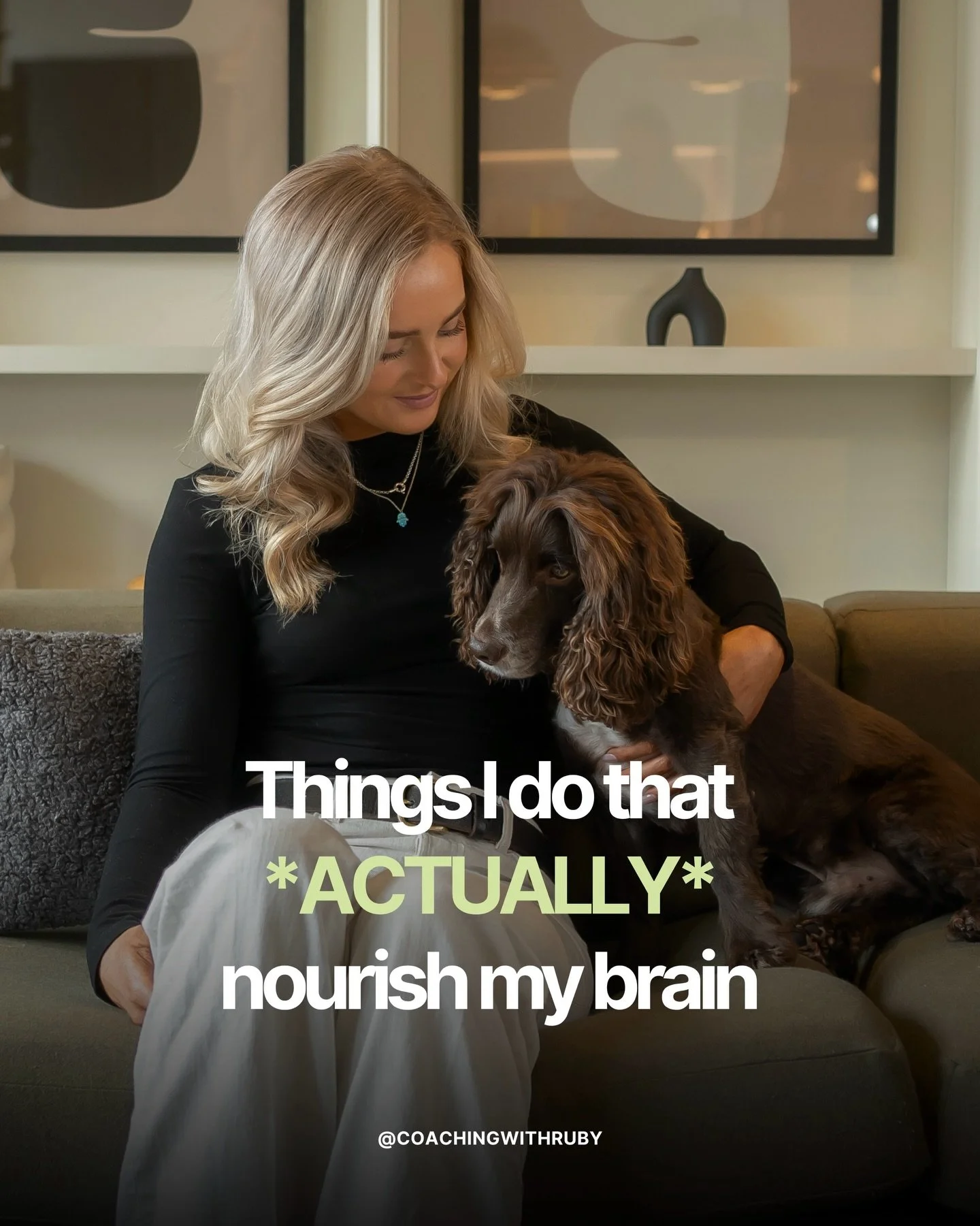 Your brain is constantly adapting to the signals you give it. 🧠

Sunlight. Movement. Connection. Nourishing food. Rest. 

These aren&rsquo;t extras, but foundations to support neuroplasticity, emotional regulation, and overall wellbeing. 

A gentle 