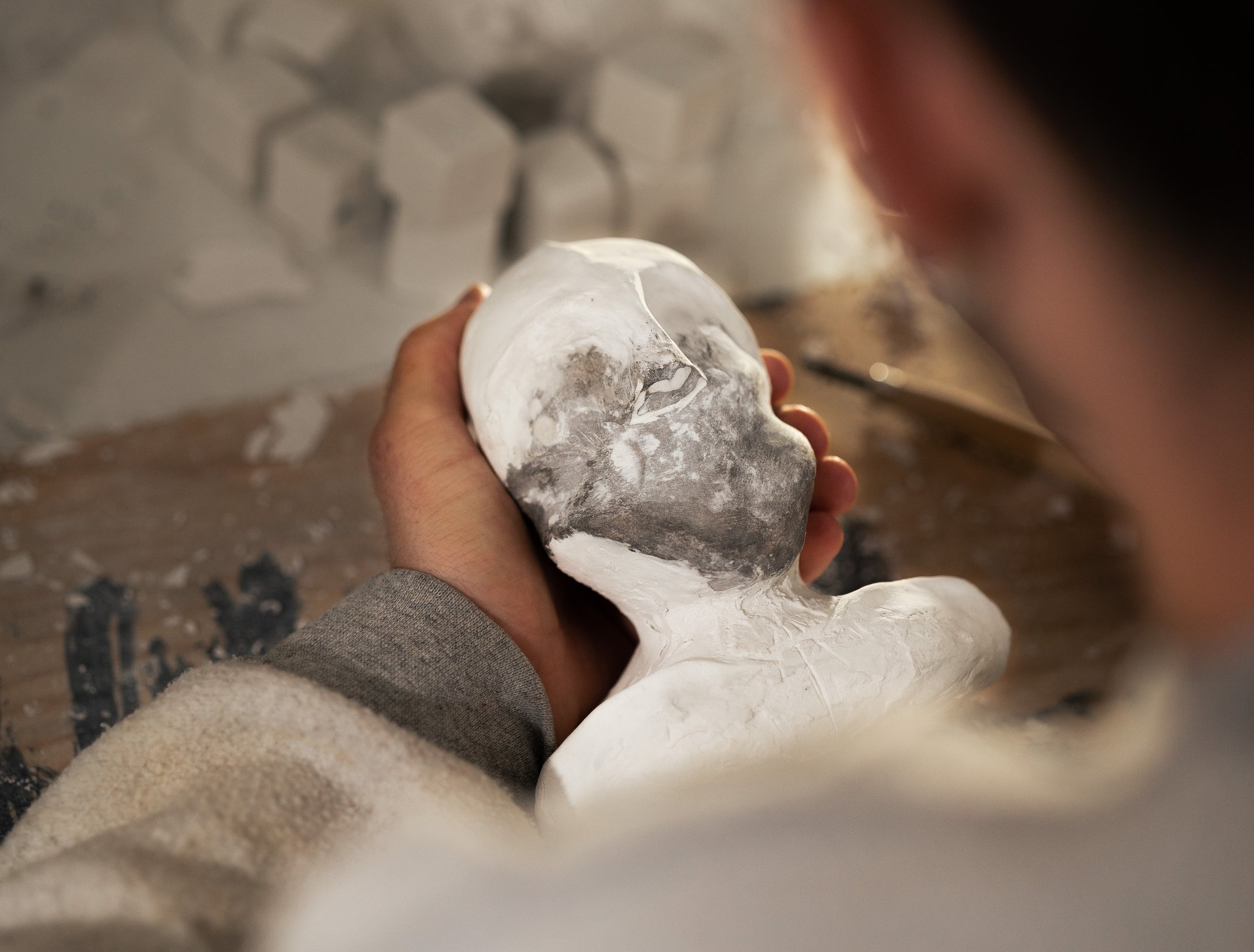 Loris Mauerhofer at work, 2023