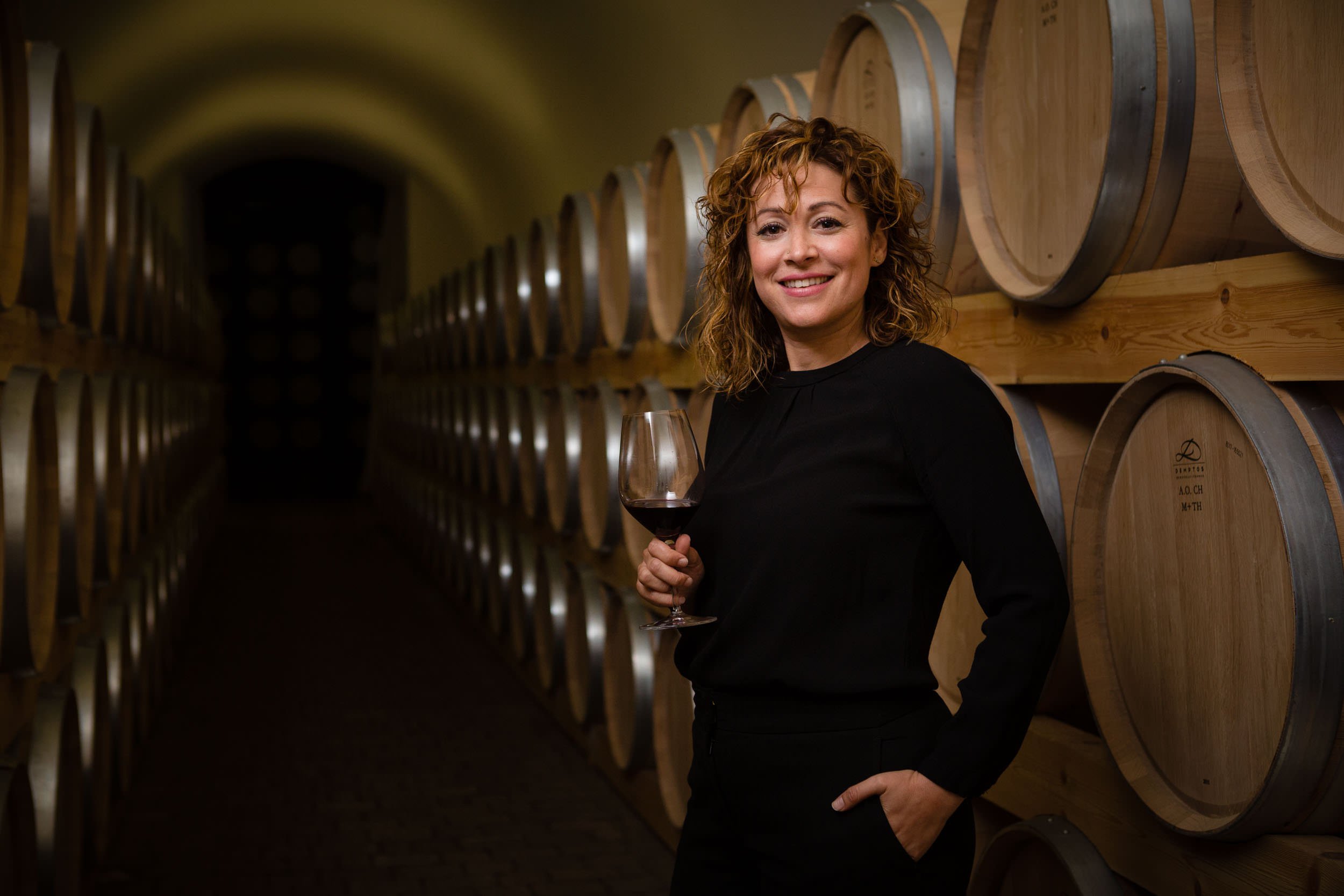 7/18/16 Almudena Alberca, Bodegas Viña Mayor, Quintanilla de Onésimo, Ribera de Duero, Valladolid, Spain. Photo by James Sturcke | sturcke.org