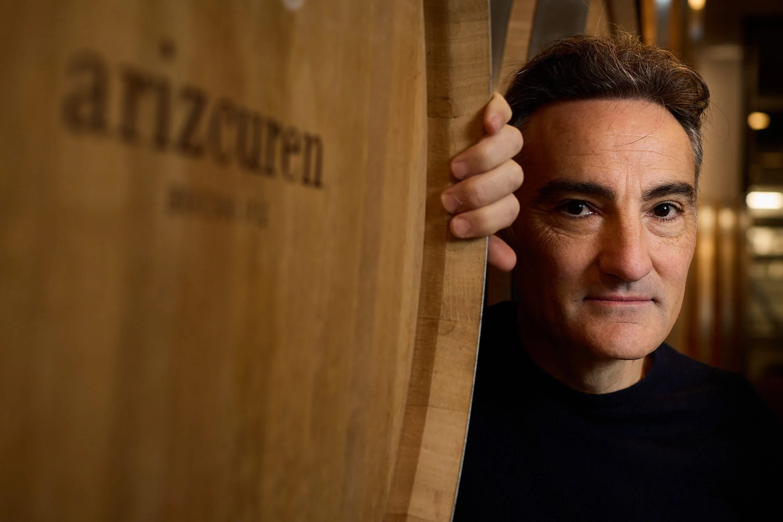 14/2/26 Javier Arizcuren, Bodegas Arizcuren, Logroño (La Rioja), Spain. Photo by James Sturcke | sturcke.org