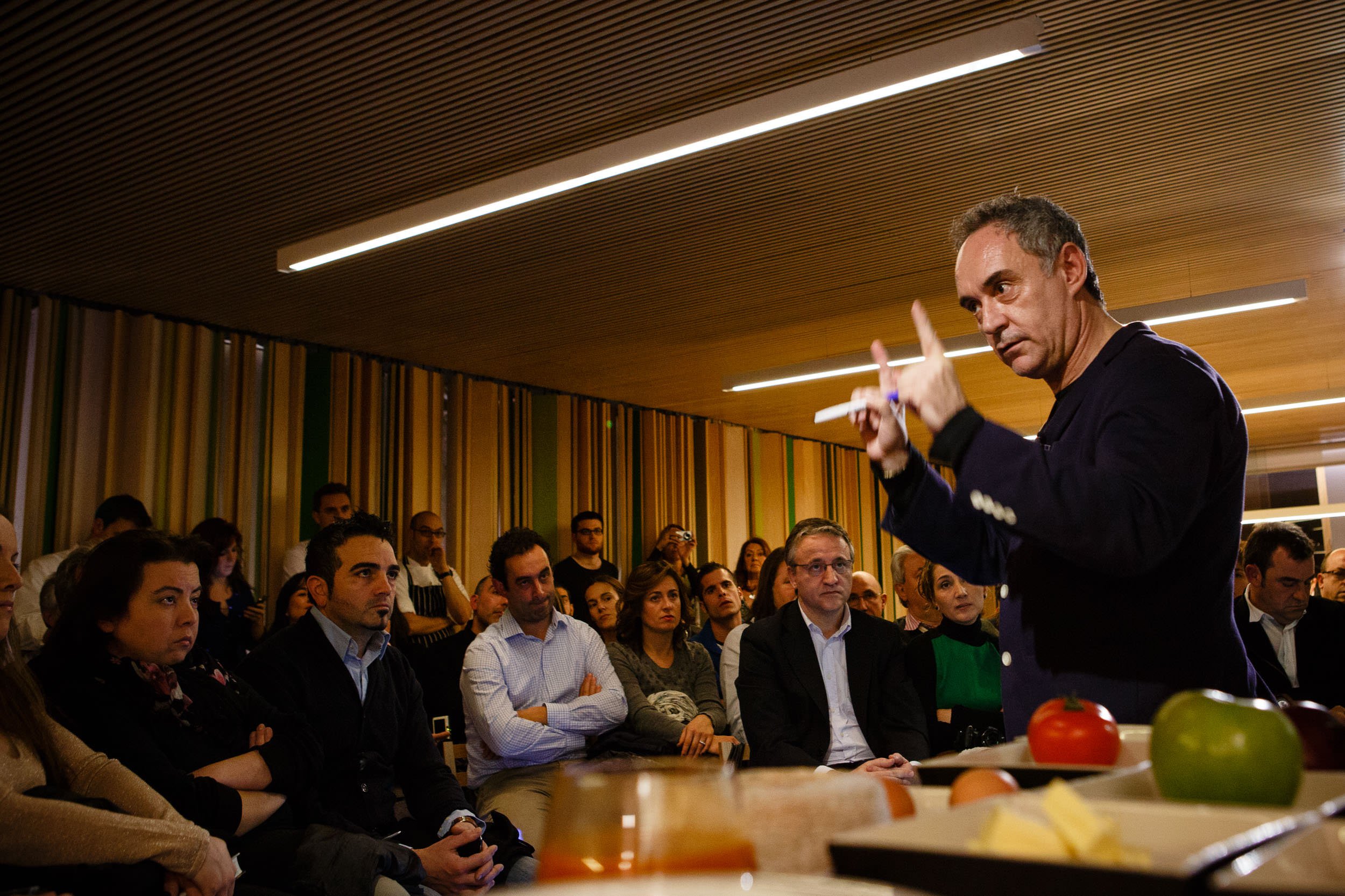 12/14/12 Ferran Adrià at Restaurante Tondeluna, Logroño, La Rioja. Photo by James Sturcke | sturcke.org