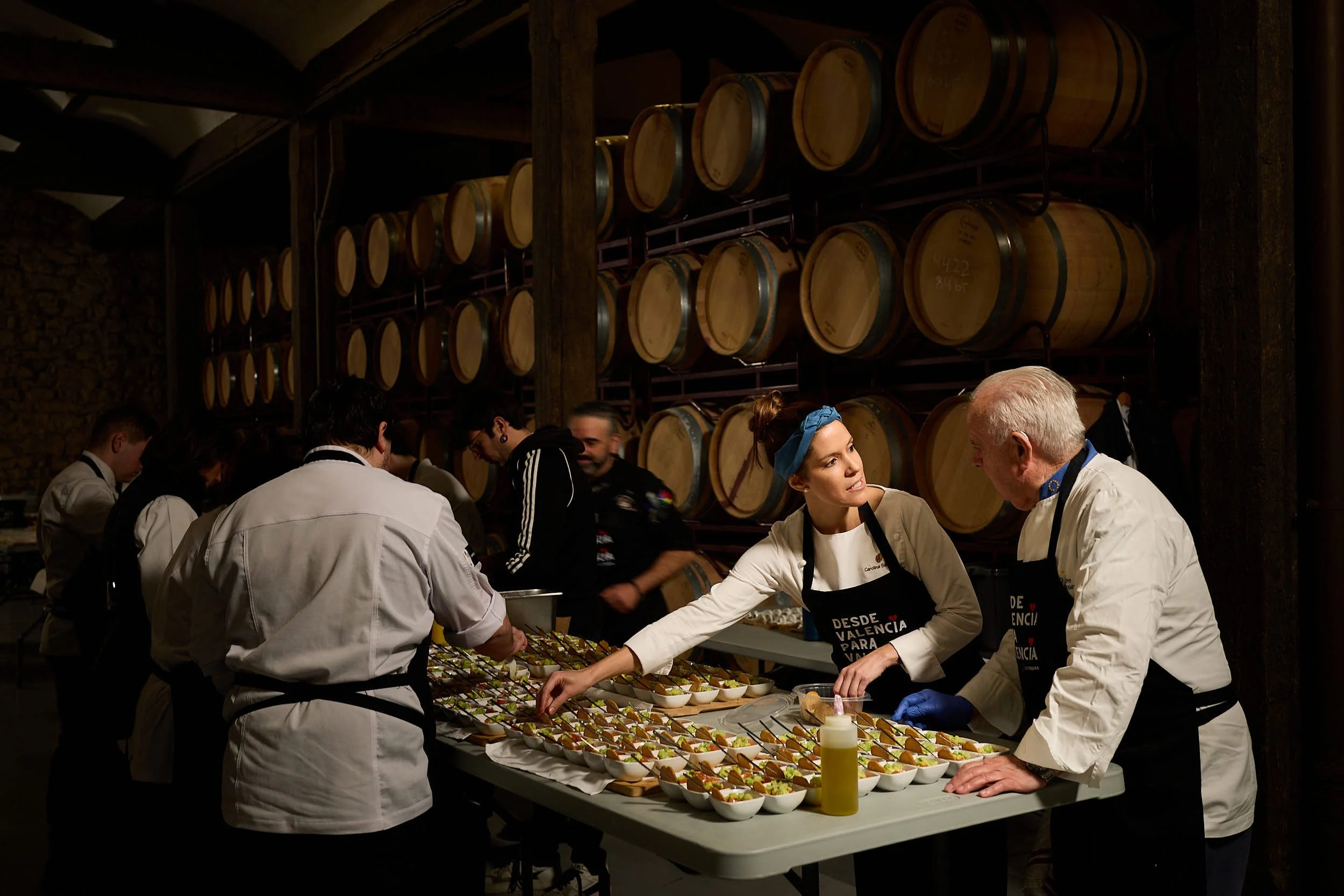 11/12/24 Carolina Sánchez & Lorenzo Cañas, Bodegas Franco-Españolas, Logroño (La Rioja), Spain. Photo by James Sturcke | sturcke.org