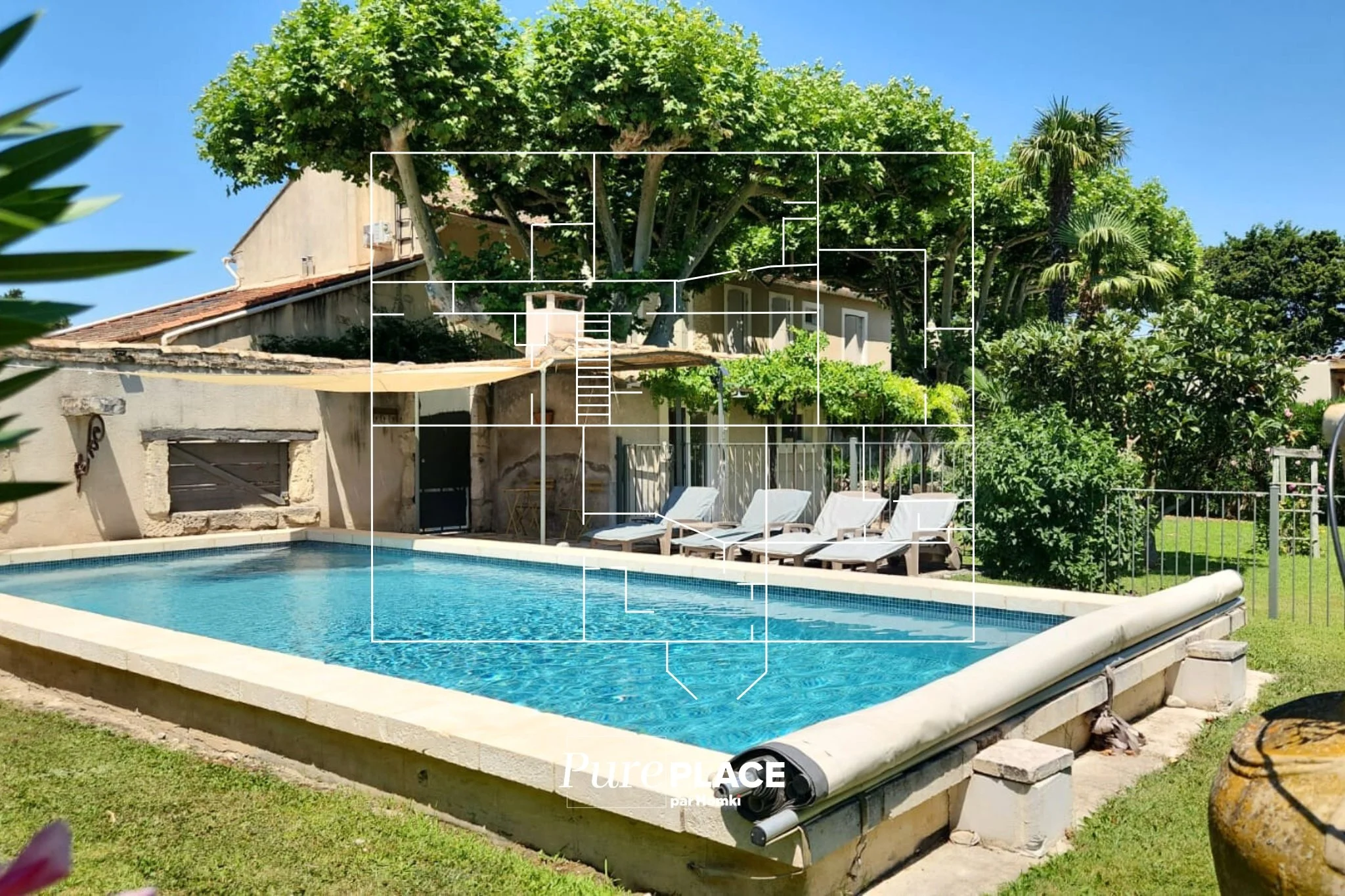 Mas en pierre d’exception dans un écrin naturel, au cœur des Alpilles