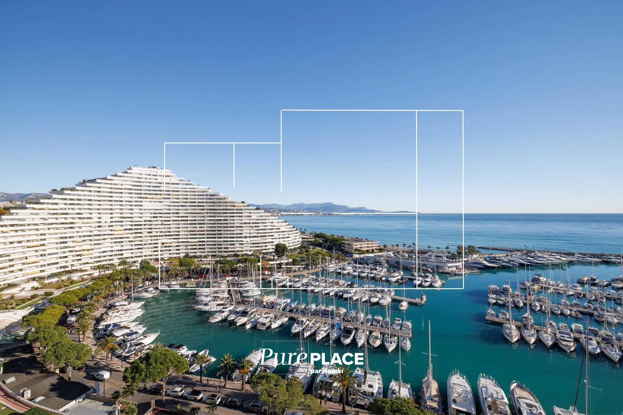 Terrasse sur la mer, Côte d'Azur - Villeneuve-Loubet