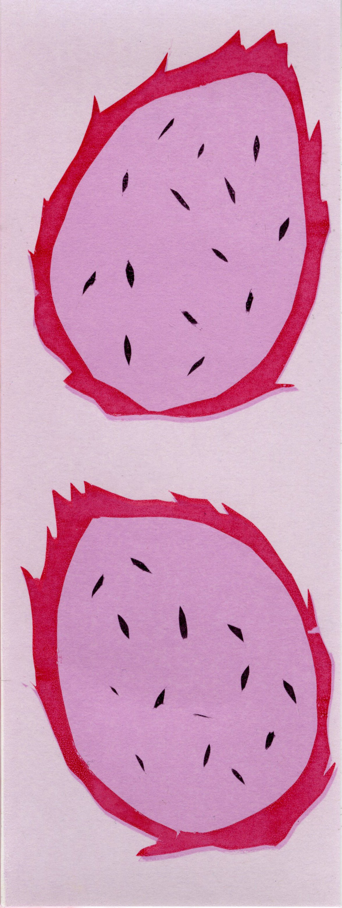 Dragon Fruit screen print.