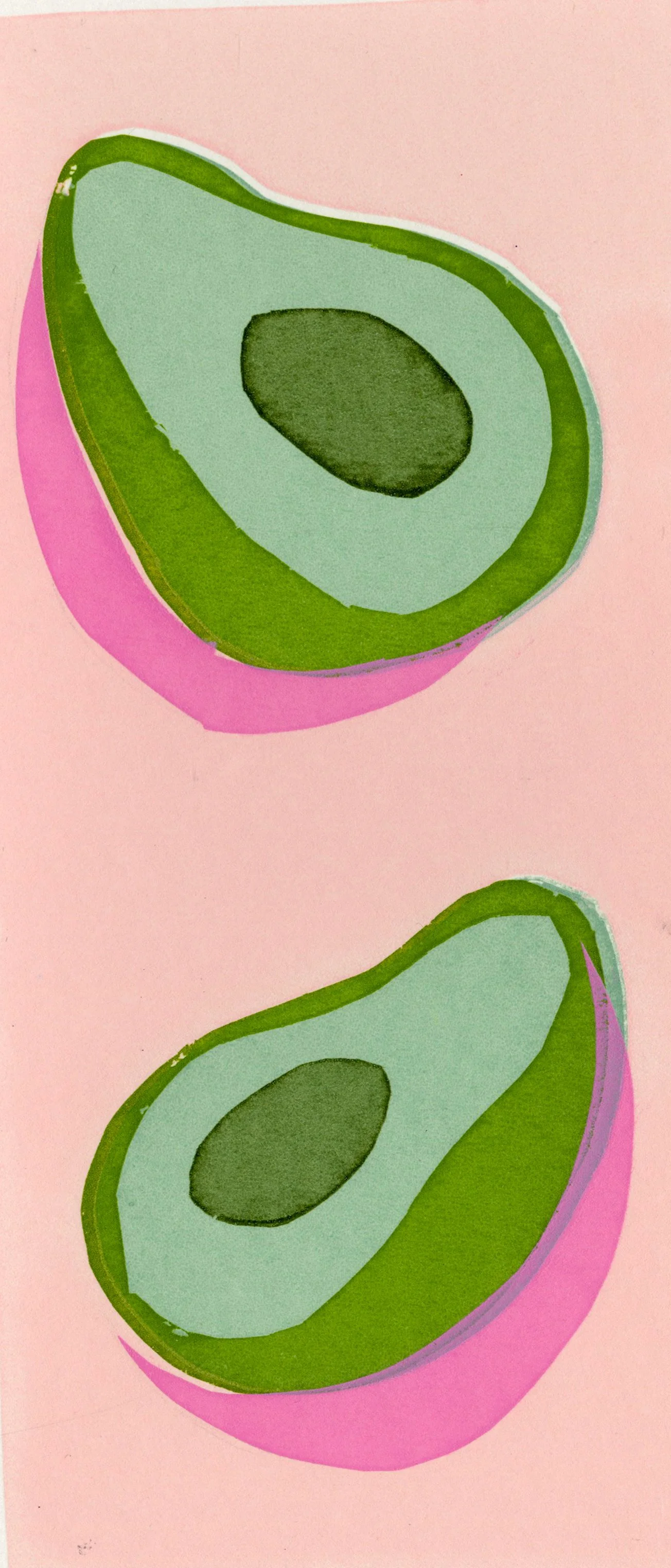 Avocado screen print
