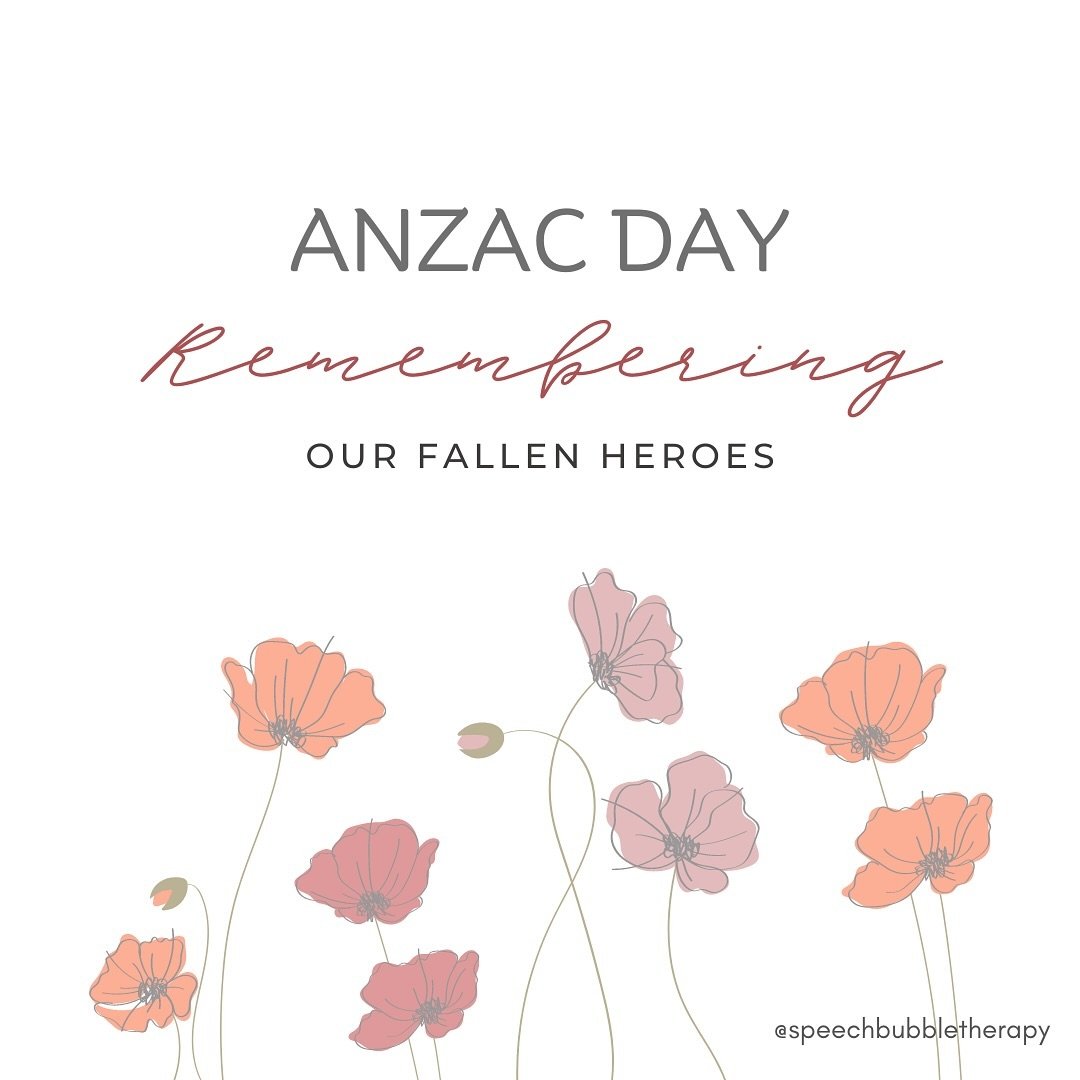 Lest we forget. 

We are closed today and will re-open tomorrow!