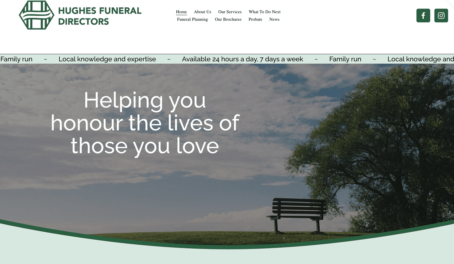 Wolverhampton Funeral Directors Introduce Fresh, Modern Website