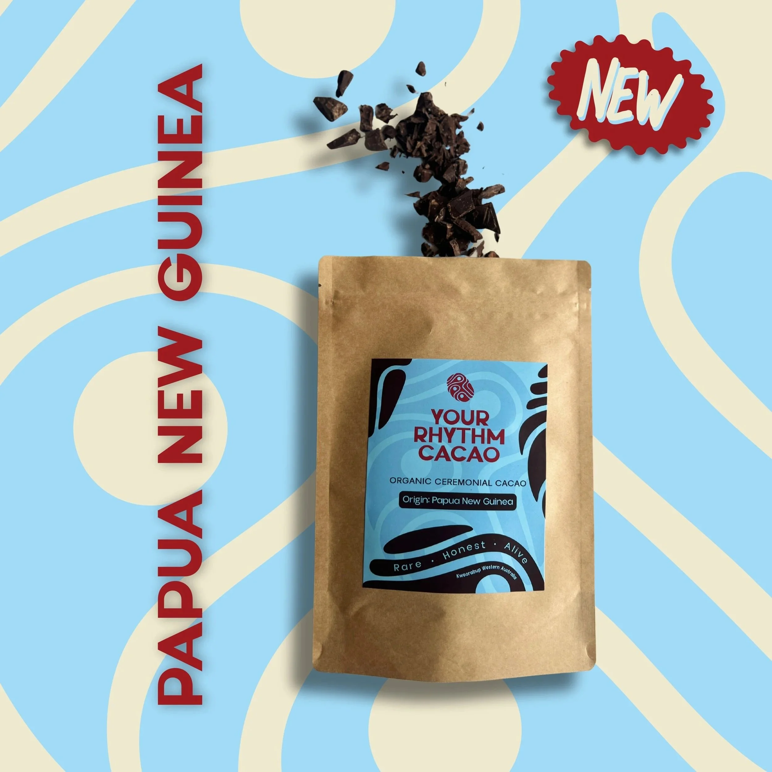 NEW!! Organic Ceremonial Cacao - Papua New Guinea