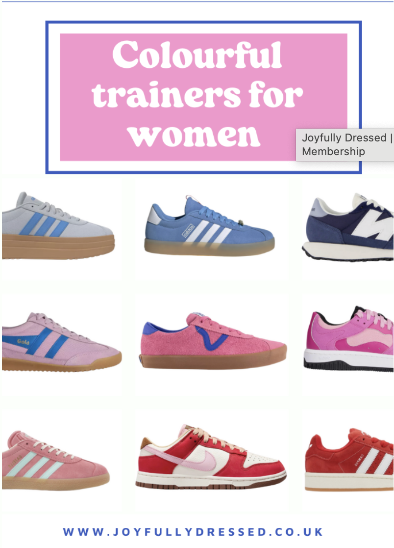 Colourful Trainers for Spring