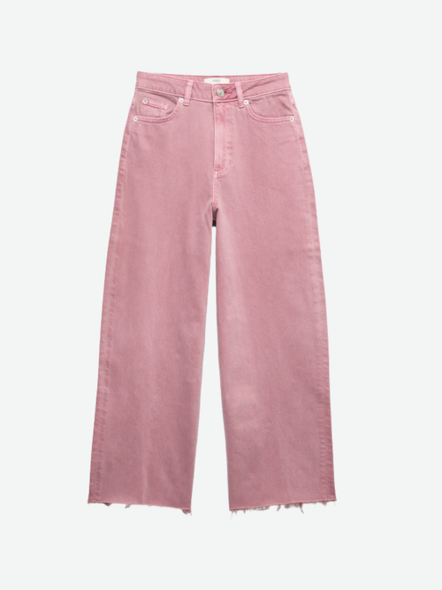 M&amp;S - Wide leg cropped