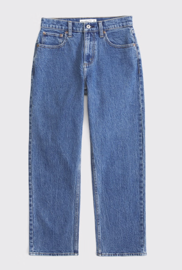 Abercrombie - Curve love high rise 90's
