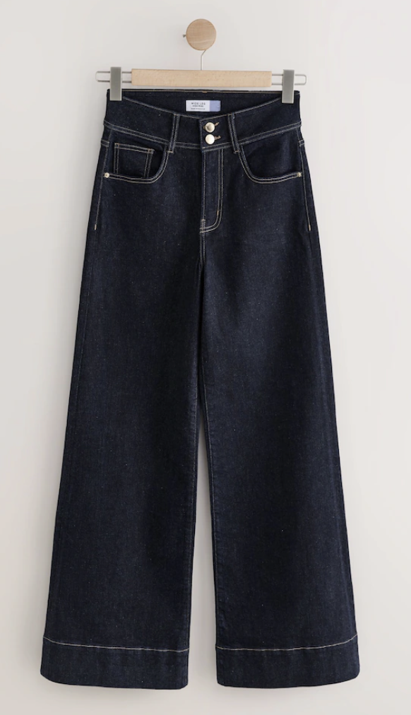 Next - High Rise Stretch Wide Leg 