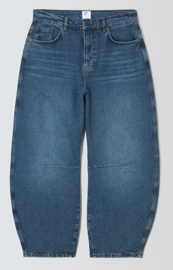 AND/OR relaxed barrel jeans