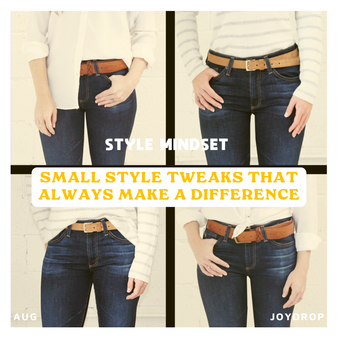 Small style tweaks that make a difference