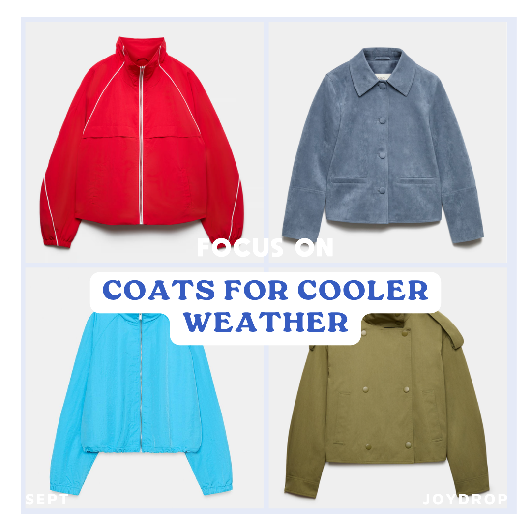 Coats for cooler weather