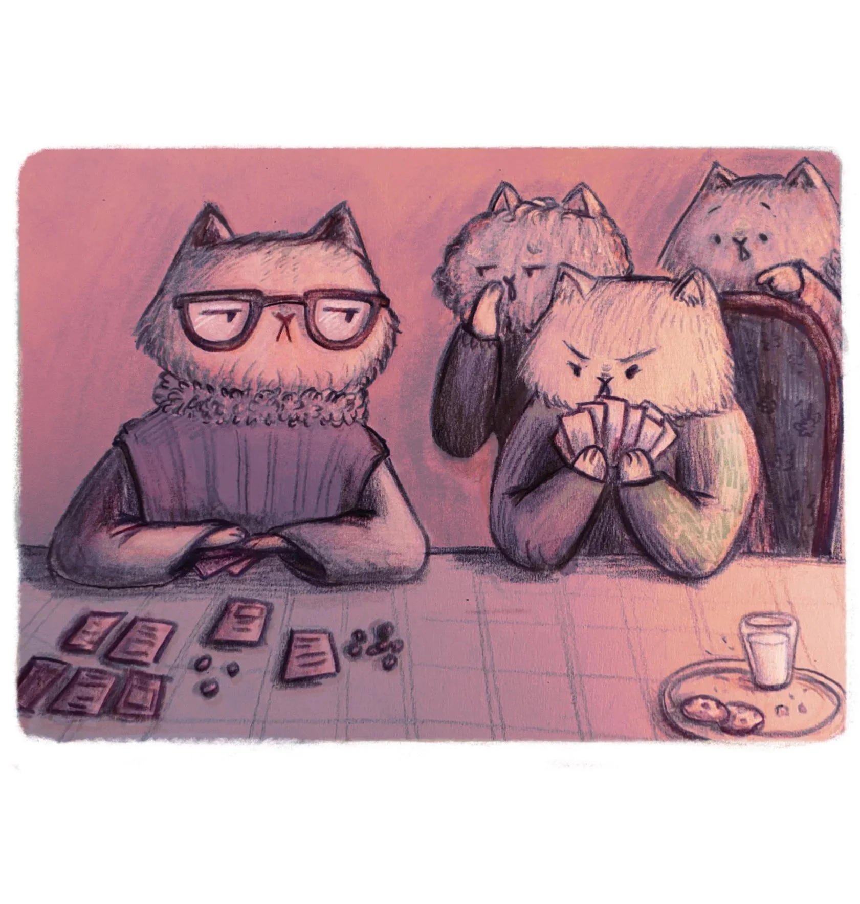 Children's book illustration kid lit illustrator by Matilde Sannito tilde_ish based in Italy