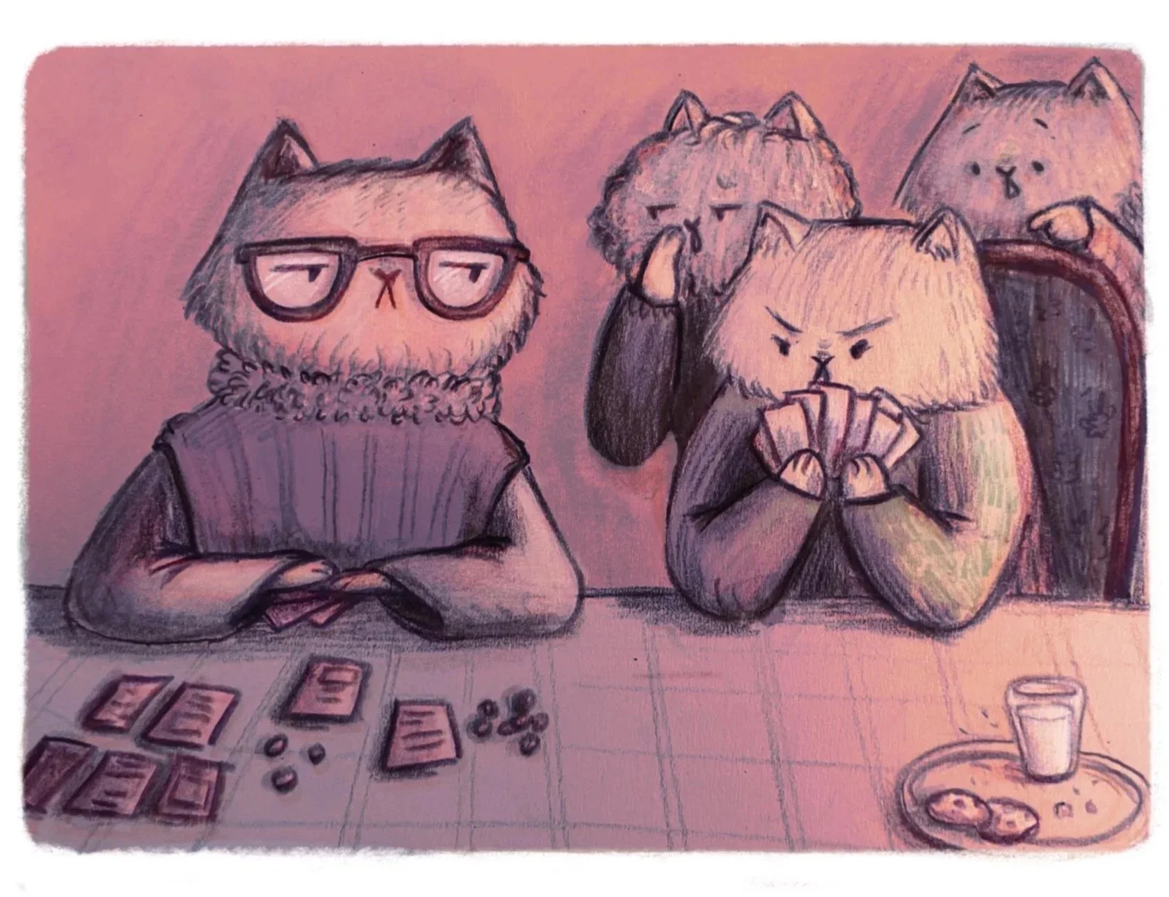 Children's book illustration kid lit illustrator by Matilde Sannito tilde_ish based in Italy