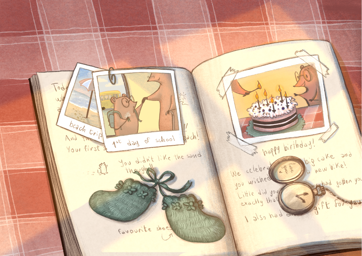 Children's book illustration kid lit illustrator by Matilde Sannito tilde_ish based in Italy