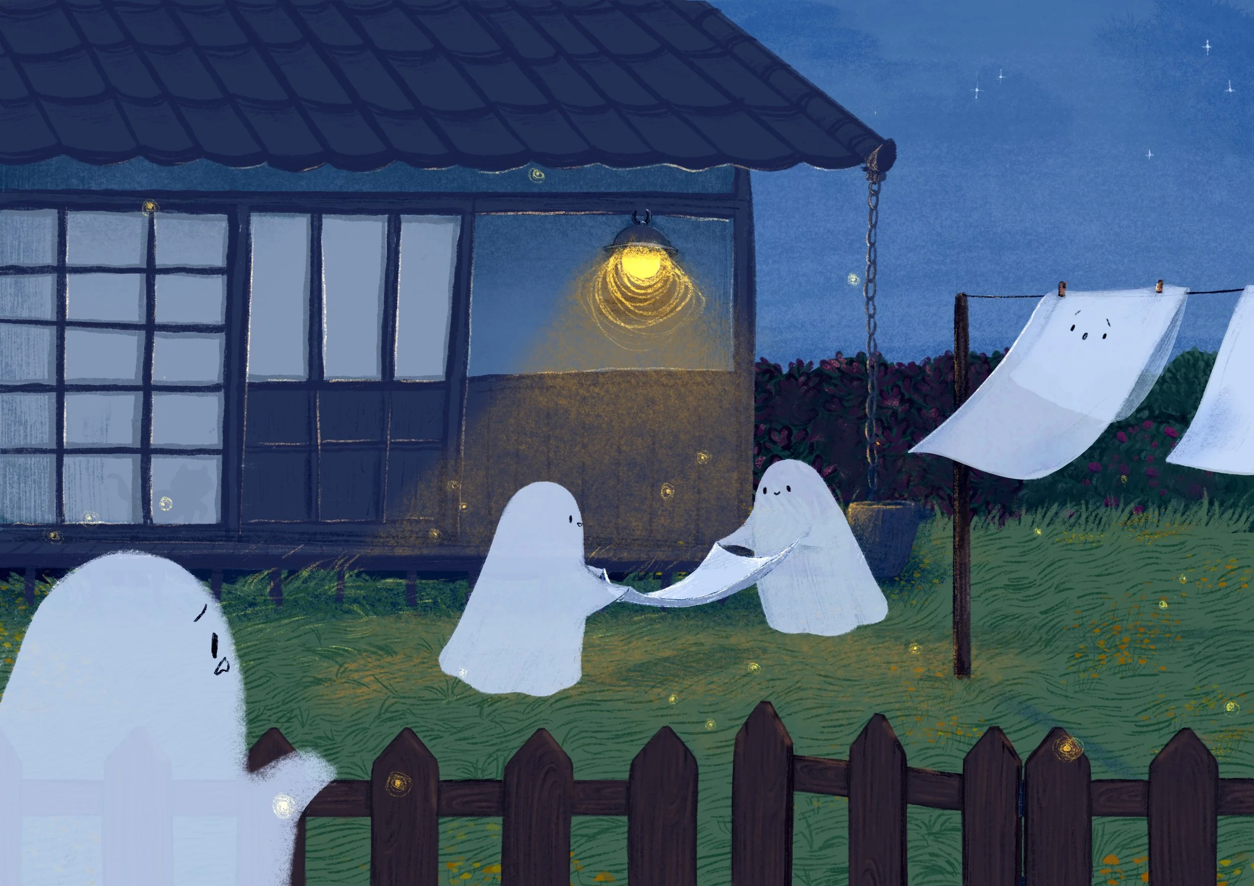 Children's book illustration kid lit illustrator made by Matilde Sannito tilde_ish 