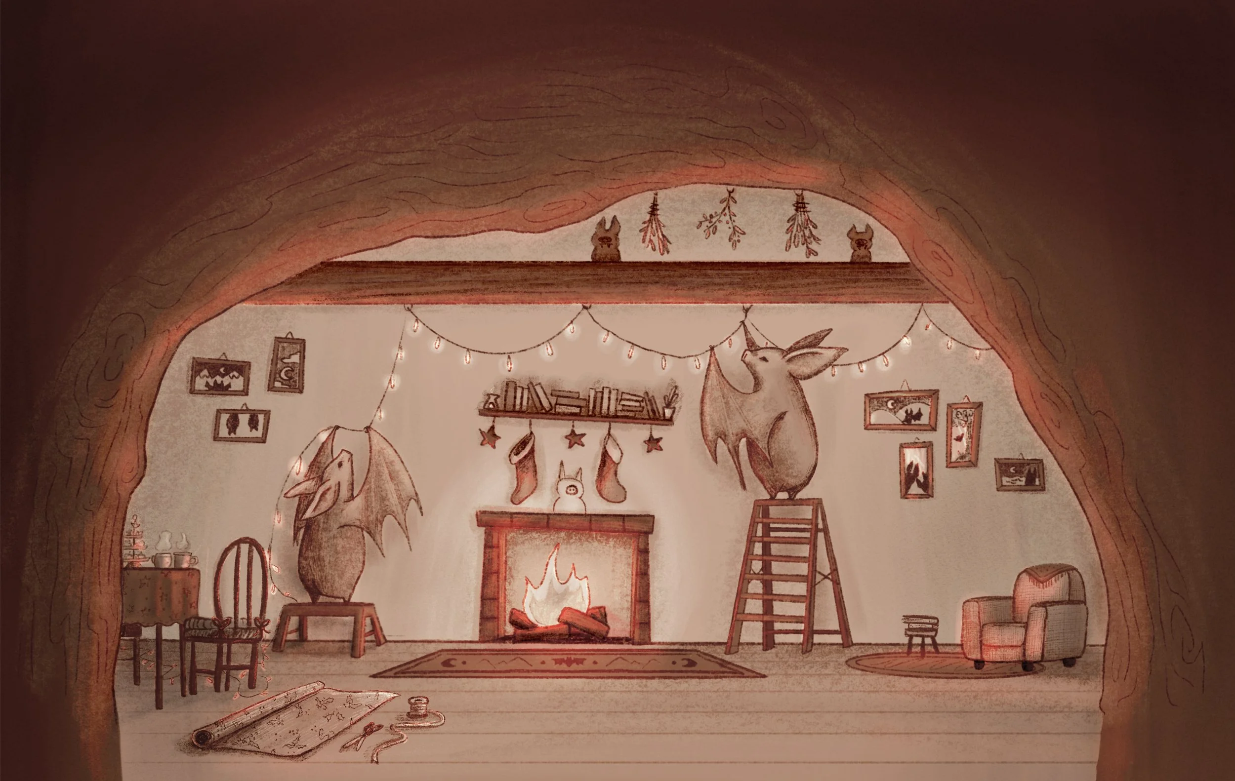 Children's book illustration kid lit illustrator by Matilde Sannito tilde_ish based in Italy