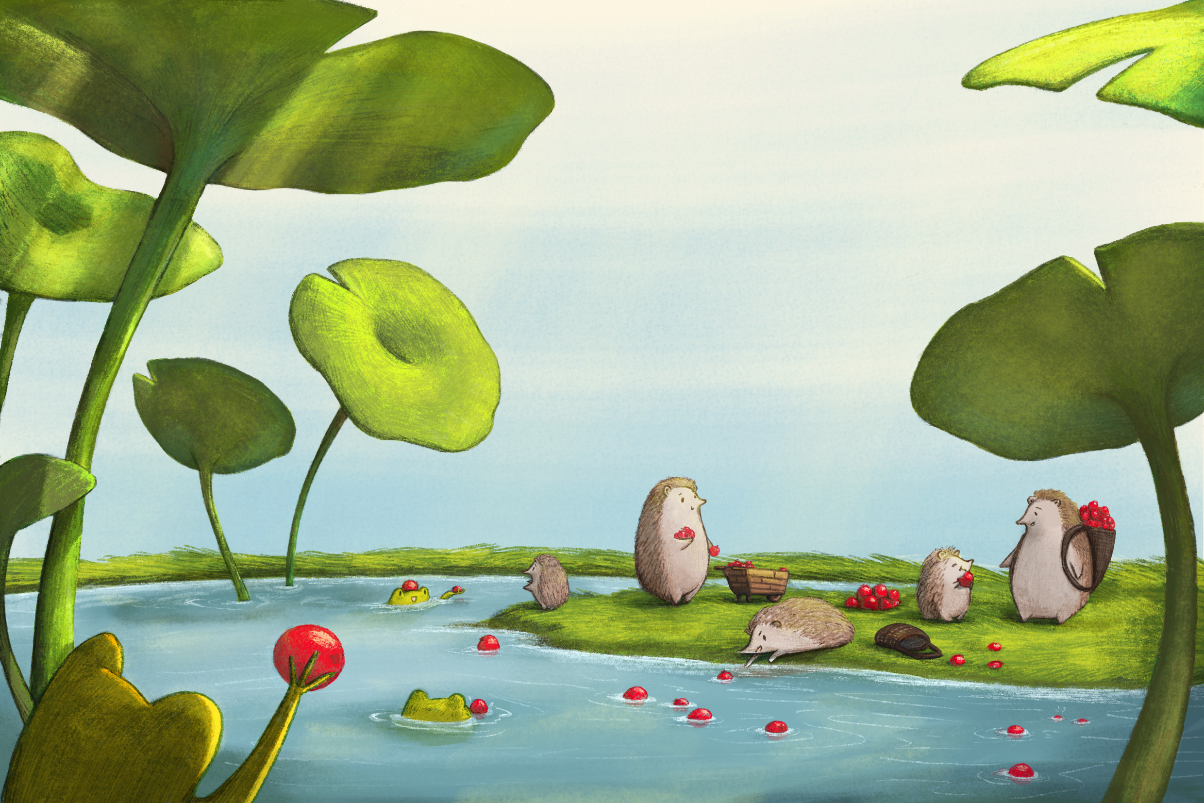 Children's book illustration kid lit illustrator by Matilde Sannito tilde_ish based in Italy