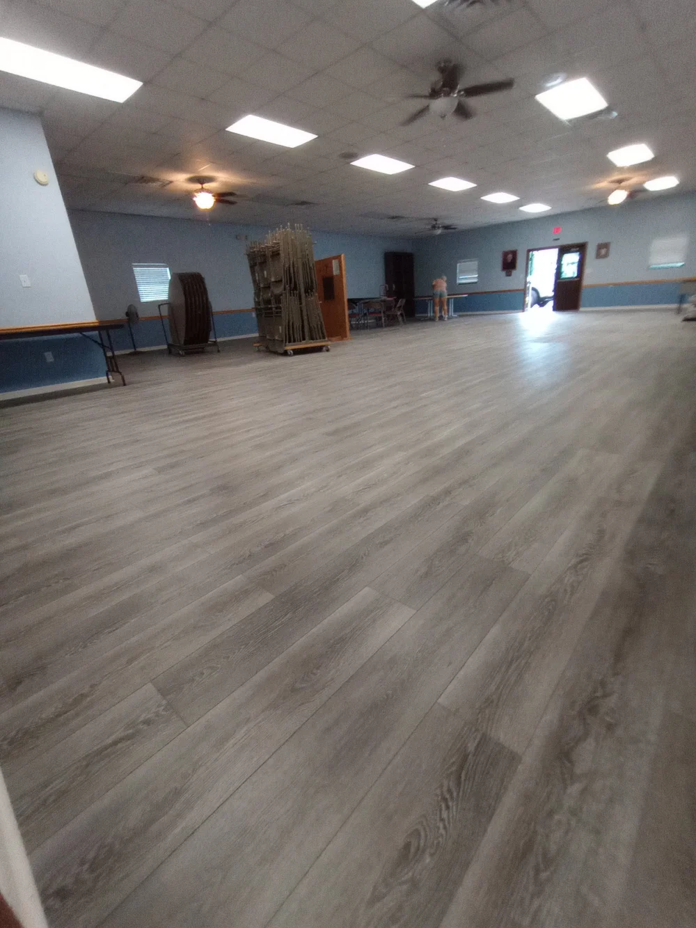 High Traffic Commercial LVP Flooring Installation