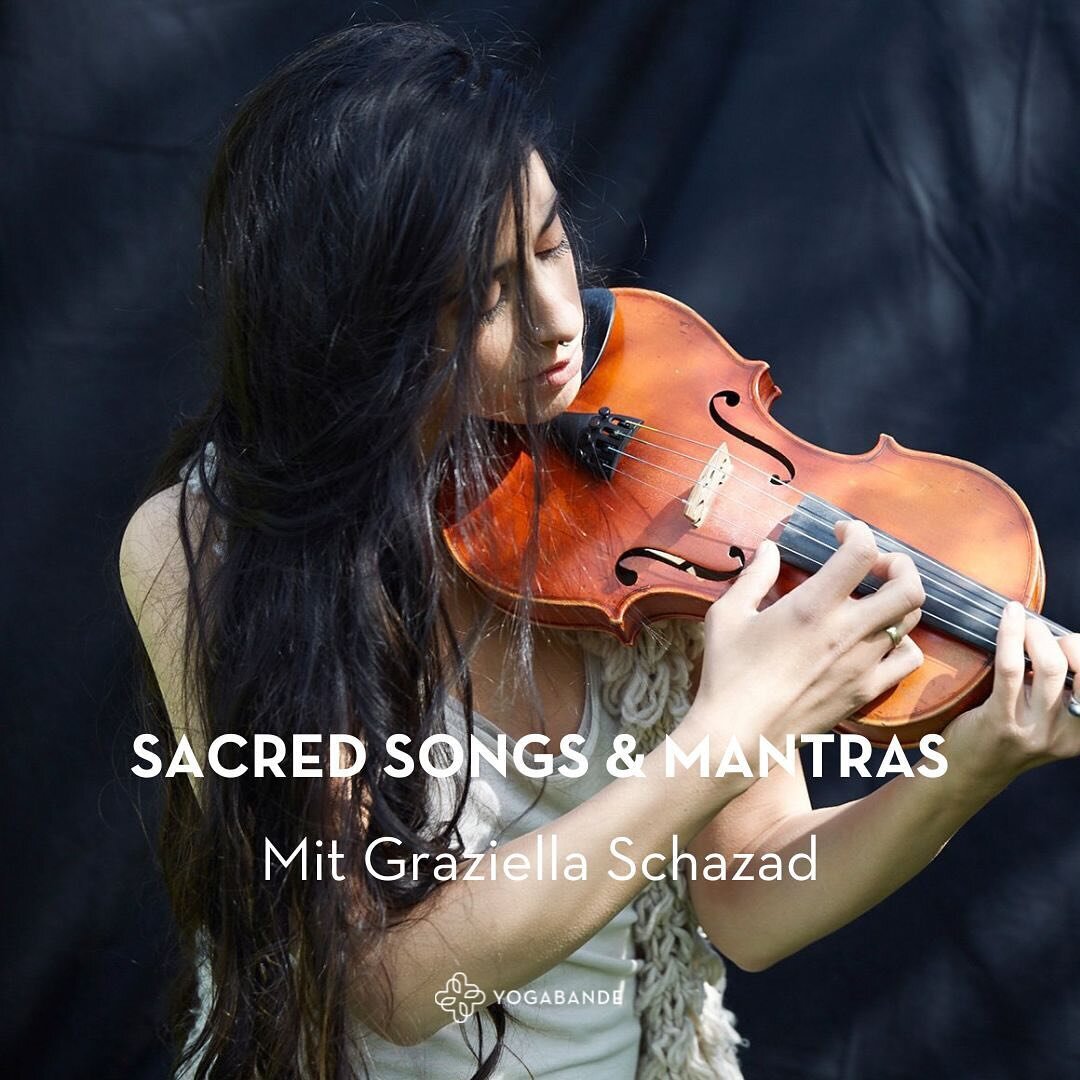 ~ SACRED SONGS &amp; MANTRAS 
MIT GRAZIELLA SCHAZAD ~🎻✨🧚

Samstag, 6. April 2024
20:00 - 21:30 Uhr

&raquo;Songs f&uuml;r K&ouml;rper &amp; Seele. 
Klangwelten, die zum Tr&auml;umen einladen.&laquo;

Graziella Schazad ist eine Multi-Instrumentalist