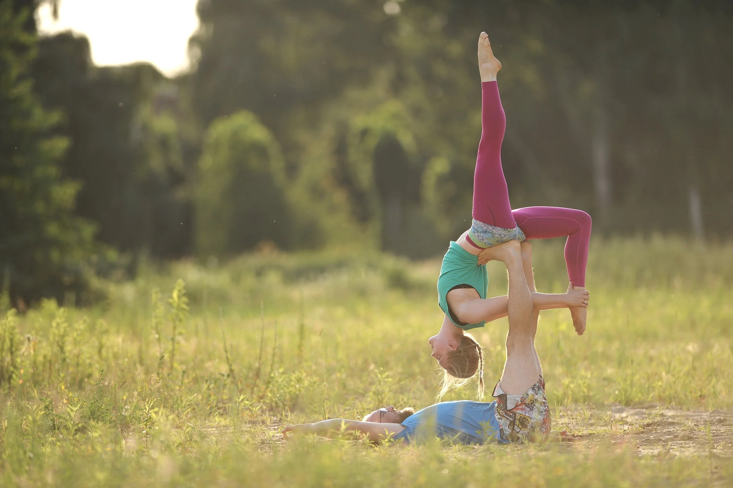 learn to fly -Acroyoga Beginner Workshop
