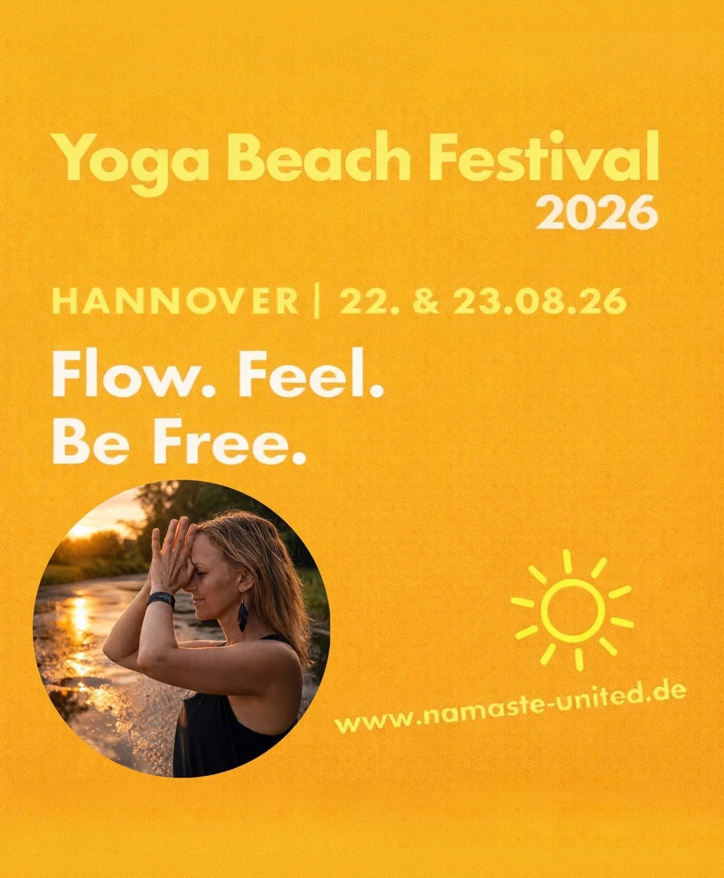 ✨ 10&euro; sparen &amp; dabei sein! ✨

Wir haben richtig gute News f&uuml;r euch: Mit unserem Rabattcode YOGABANDE26 bekommt ihr 10&euro; auf euer Ticket f&uuml;r das Namaste United Beach Festival Hannover 2026 🧡🌊

Und glaubt uns&hellip; dieses Fes